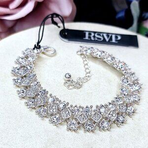 🔥$5/$25 NWT RSVP Rhinestone Bracelet